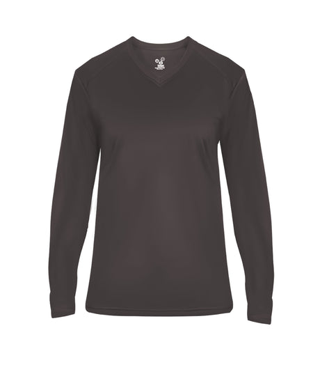 Badger Sport  Women's Ultimate Ladies' V-neck L/s Te