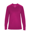 Badger Sport  Women's Ultimate ' V-neck L/s Te