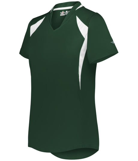 Alleson Athletic  Women's Ladies V-neck Softball Jersey