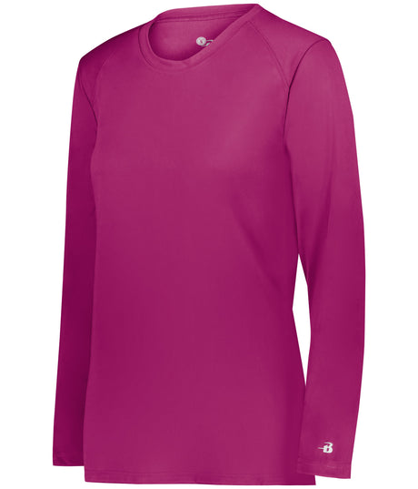 Badger Sport  Women's Ladies B-core Long Sleeve Tee