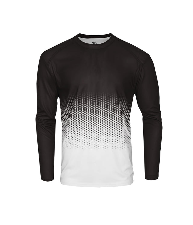 Badger Sport  Men's Hex 2.0 L/s Tee