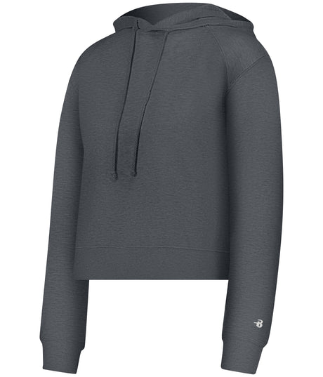 Badger Sport  Women's  Athletic Fleece Crop Hoodie