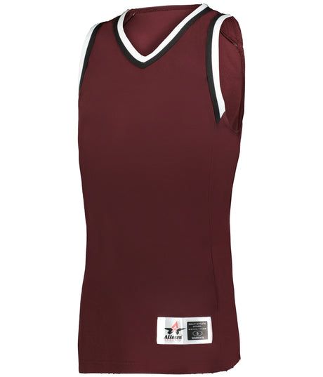 Alleson Athletic  Women's Ladies Retro Basketball Jersey