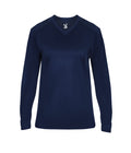 Badger Sport  Women's Ultimate ' V-neck L/s Te
