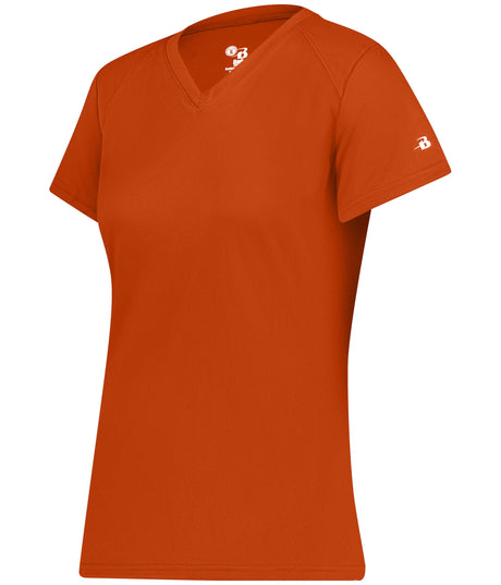 Badger Sport  Women's Ladies B-core V-neck Tee
