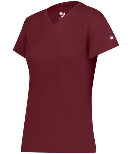 Badger Sport  Women's Ladies B-core V-neck Tee