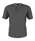 Alleson Athletic  Men's Two Button Mesh Baseball Jersey