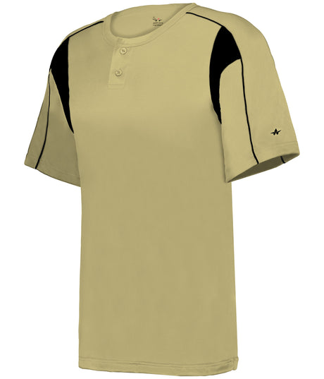 Alleson Athletic  Men's Pro Placket Baseball Jersey