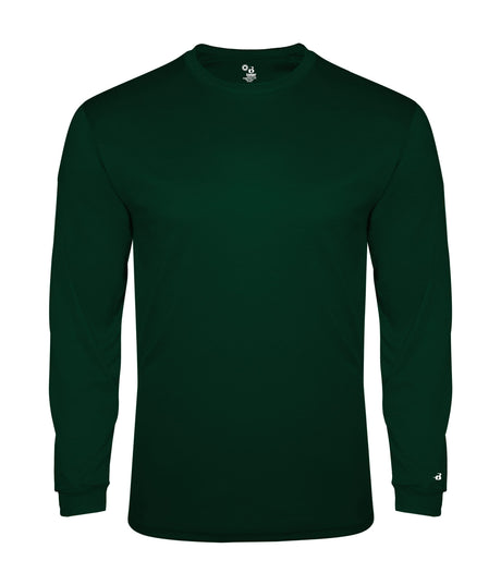 Badger Sport Tri-blend L/s Youth Tee