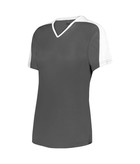 Alleson Athletic Girl's V-neck Softball Jersey