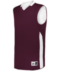 Alleson Athletic  Men's Single-ply Reversbile Basketball Jersey