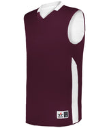 Alleson Athletic  Men's Single-ply Reversbile Basketball Jersey