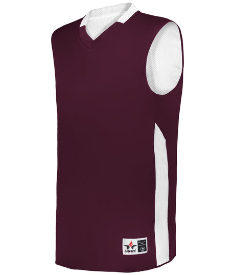 Alleson Athletic  Men's Single-ply Reversbile Basketball Jersey