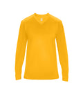 Badger Sport  Women's Ultimate ' V-neck L/s Te