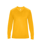 Badger Sport  Women's Ultimate ' V-neck L/s Te