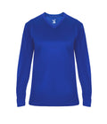 Badger Sport  Women's Ultimate ' V-neck L/s Te