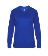 Badger Sport  Women's Ultimate ' V-neck L/s Te