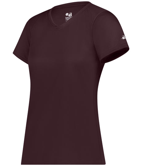 Badger Sport  Women's Ladies Ultimate Softlock™ V-neck Tee