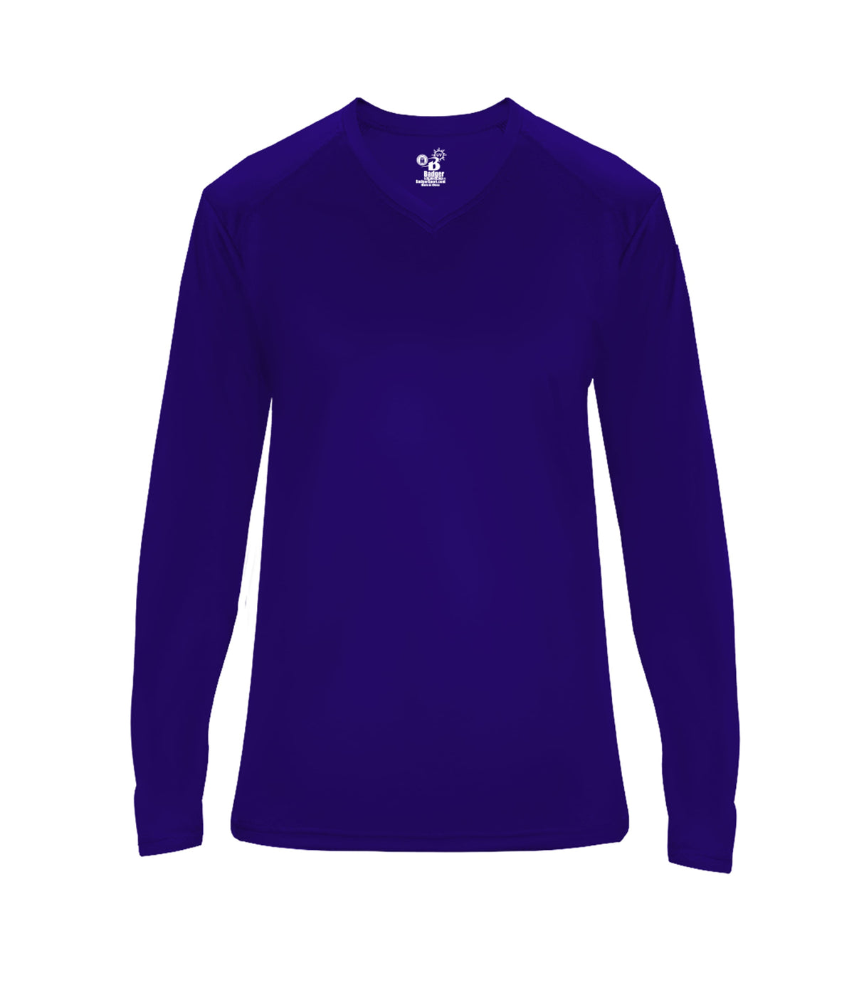 Badger Sport  Women's Ultimate ' V-neck L/s Te
