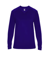 Badger Sport  Women's Ultimate ' V-neck L/s Te