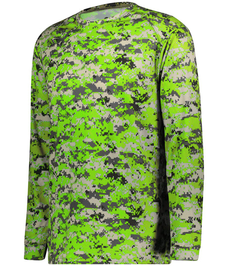 Badger Sport  Men's Digital Long Sleeve Tee