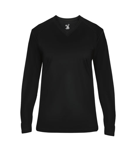 Badger Sport  Women's Ultimate Ladies' V-neck L/s Te
