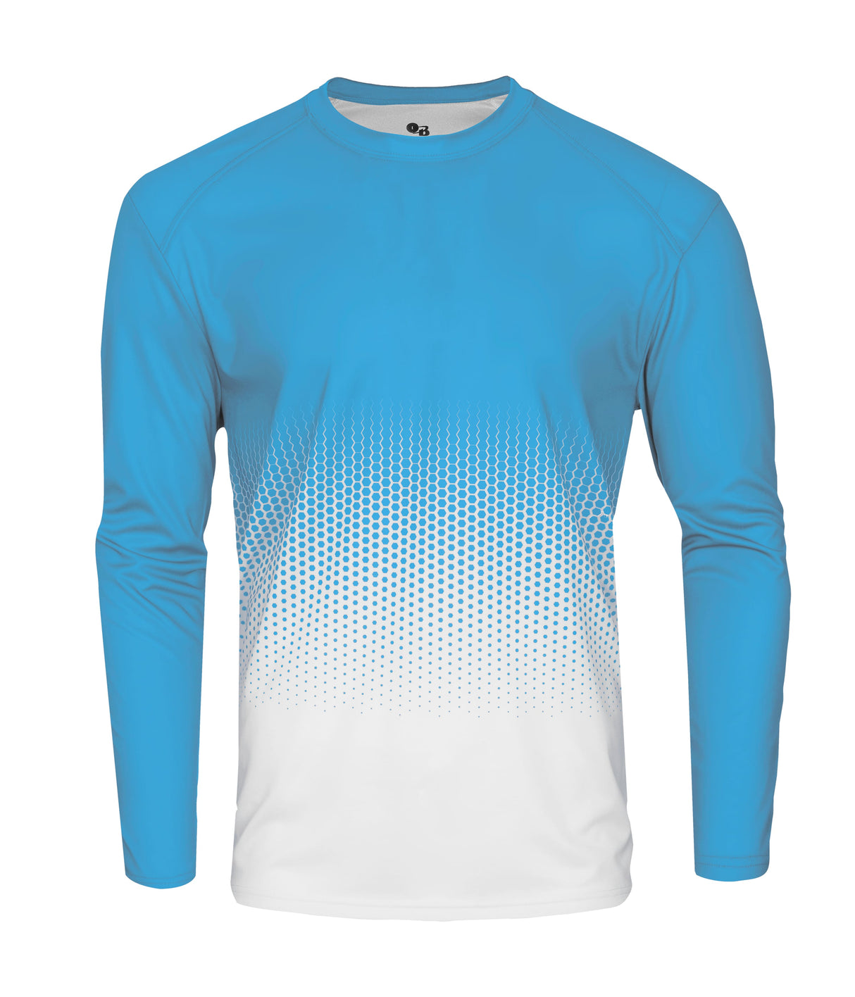 Badger Sport Hex 2.0 Youth L/s Tee