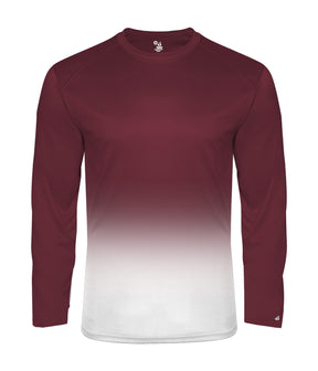 Badger Sport Ombre L/s Youth Tee