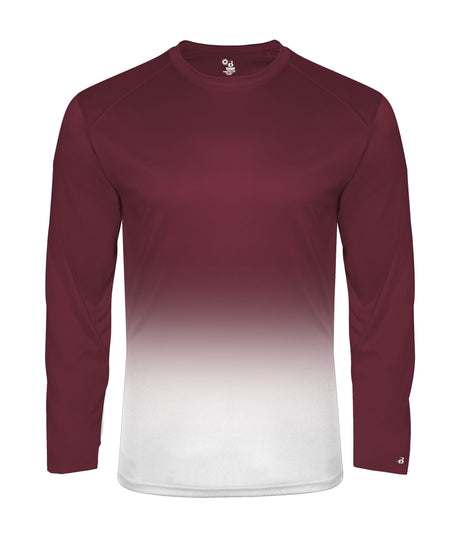 Badger Sport Ombre L/s Youth Tee