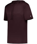 Badger Sport  Men's B-core Short Sleeve Hoodie