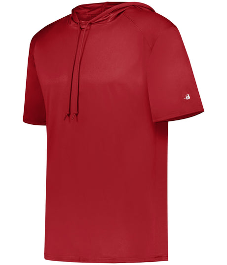 Badger Sport  Men's B-core Short Sleeve Hoodie