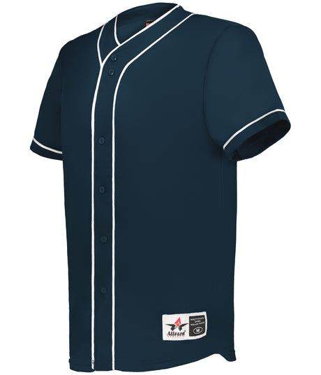 Alleson Athletic  Men's Diamond Full-button Baseball Jersey