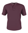 Alleson Athletic Youth Two Button Mesh Baseball Jersey