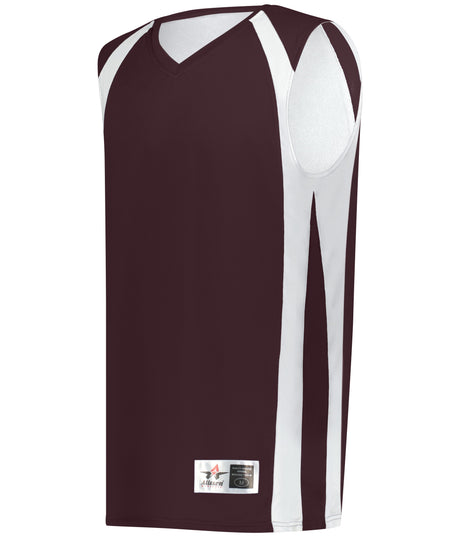 Alleson Athletic  Men's Double-ply Reversible Basketball Jersey