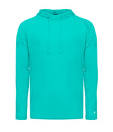 Badger Sport  Men's Tri-blend Surplice Hood Tee