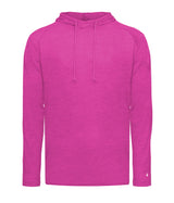 Badger Sport  Men's Tri-blend Surplice Hood Tee