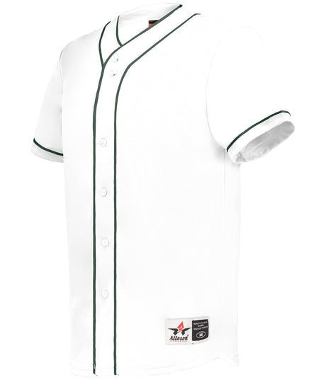 Alleson Athletic  Men's Diamond Full-button Baseball Jersey