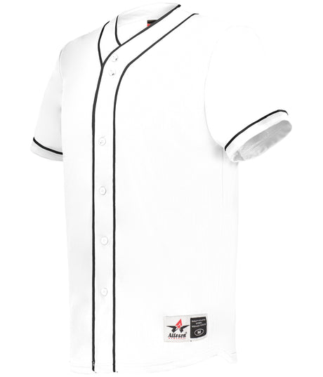 Alleson Athletic  Men's Diamond Full-button Baseball Jersey