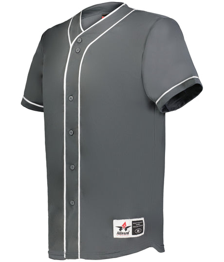 Alleson Athletic  Men's Diamond Full-button Baseball Jersey