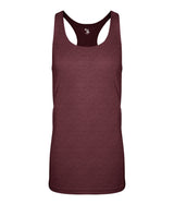 Badger Sport  Women's Tri-blend ' Racerback Ta