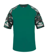 Badger Sport Youth Camo Sport Tee