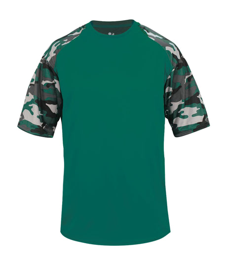 Badger Sport Youth Camo Sport Tee