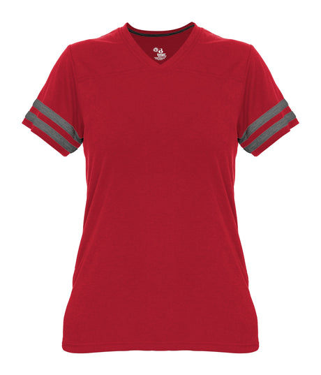 Badger Sport  Women's Ladies Tri-blend Fan Tee
