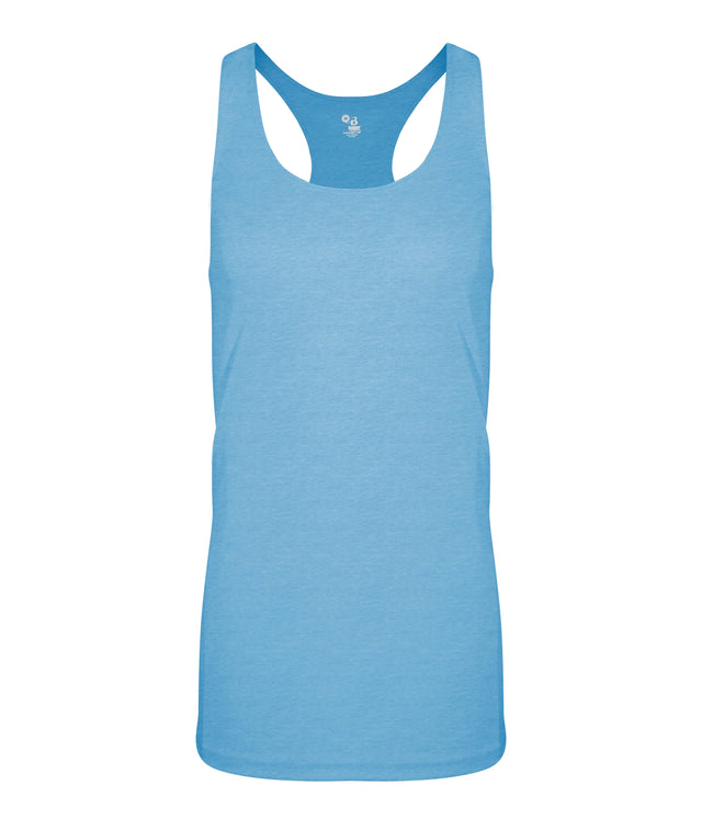 Badger Sport  Women's Tri-blend ' Racerback Ta
