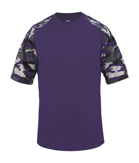 Badger Sport Youth Camo Sport Tee
