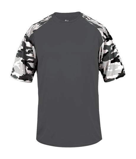 Badger Sport Youth Camo Sport Tee