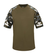 Badger Sport Youth Camo Sport Tee