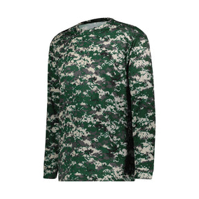 Badger Sport Youth Digital Long Sleeve Tee