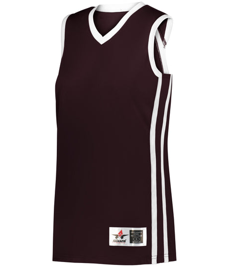 Alleson Athletic  Women's  Single-ply Basketball Jersey