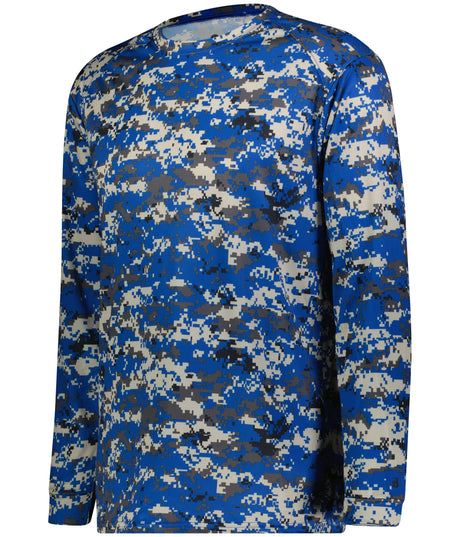 Badger Sport Youth Digital Long Sleeve Tee